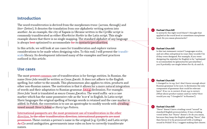 transliteration page 1